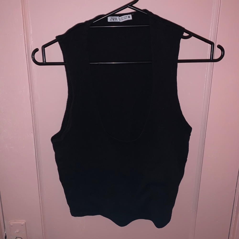 Zara Scoop Neck Tank